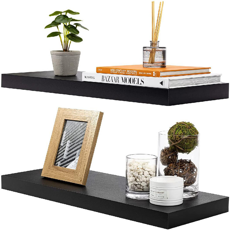 Rona Roneil 2 Piece Floating Shelf Wayfair.ca